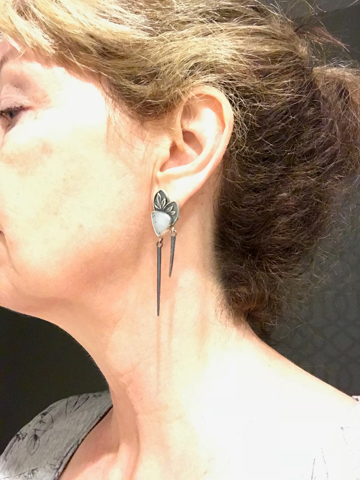 Druzy Daggers Earrings
